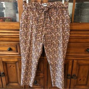 EUC Jules & Leopold Floral Stretch Pants
